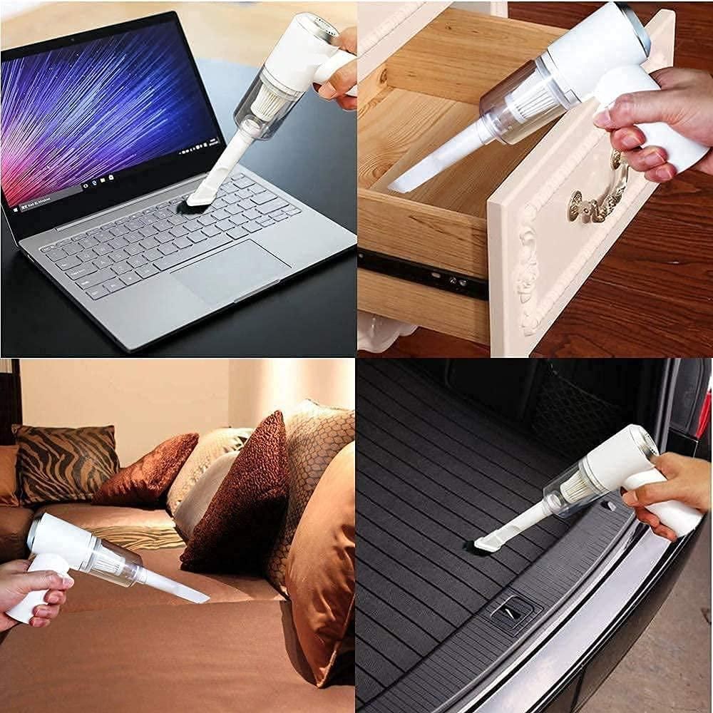 โ2-in-1 Portable Air Duster & Wireless Vacuum Cleaner โ Powerful Cordless Cleaning Gadgetโ