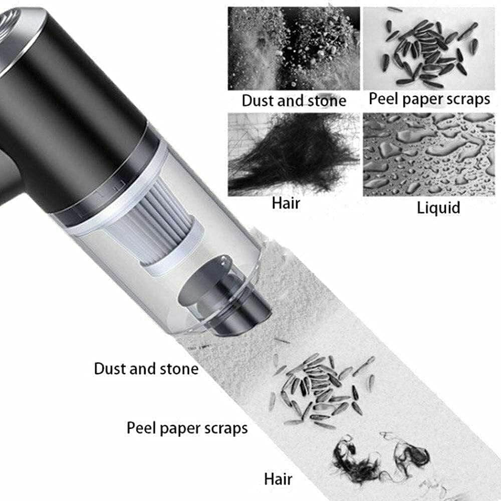 โ2-in-1 Portable Air Duster & Wireless Vacuum Cleaner โ Powerful Cordless Cleaning Gadgetโ