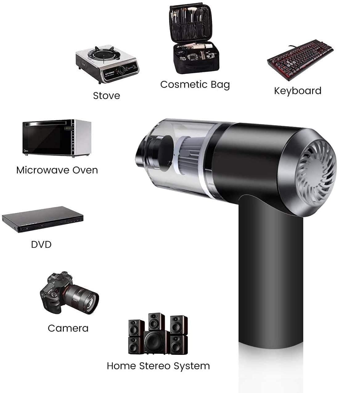 โ2-in-1 Portable Air Duster & Wireless Vacuum Cleaner โ Powerful Cordless Cleaning Gadgetโ